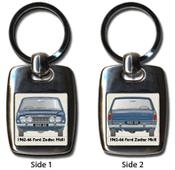 Ford Zodiac MkIII 1962-66 Keyring 5